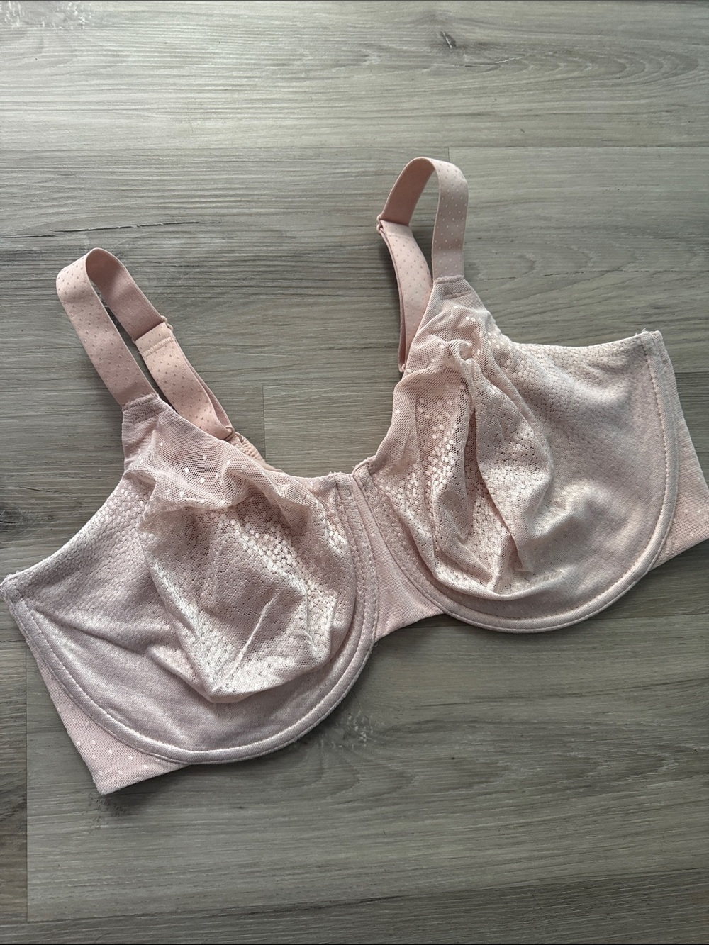 Wacoal Back Appeal® Underwire Bra Blush Pink Underwire Lace-Trim Bra